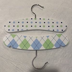 NIB Wooden Hangers Baby and Kids by Wendy Bellissimo